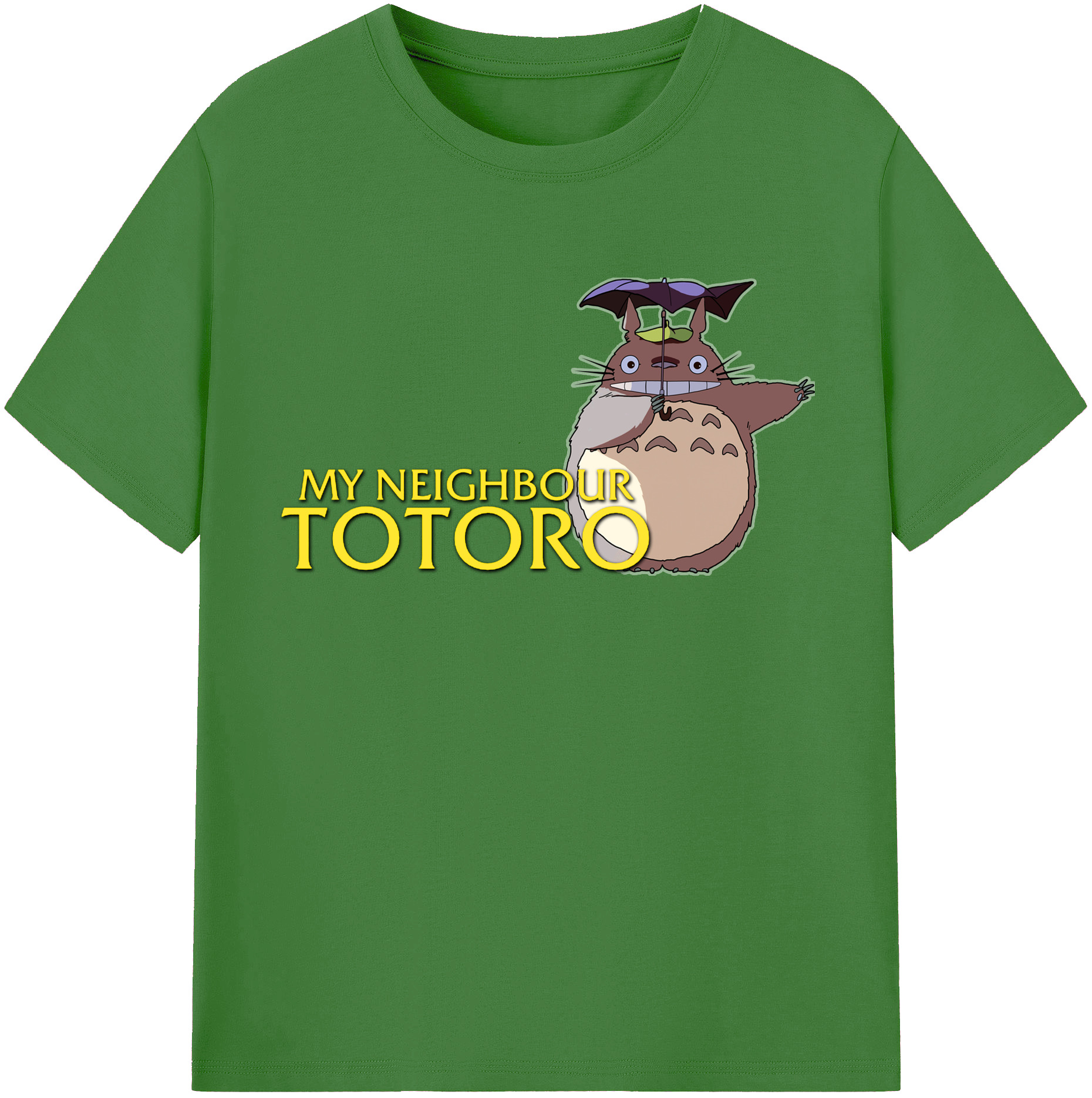 （画像用） となりのトトロ 草壁メイ 草壁サツキ My Neighbor Totoro Satsuki Kusakabe Mei Kusakabe レディースカジュアルプリントTシャツ（綿100％）